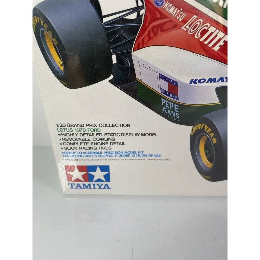 Tamiya‎ | 1:20 | 1993 Lotus 107B Ford | Formula 1 Car | Factory Packed & Sealed